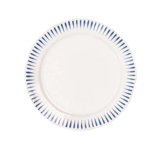 Juliska Sitio Stripe Side/Cocktail Plate
