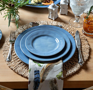 Juliska Straw Loop Round Placemat - Natural