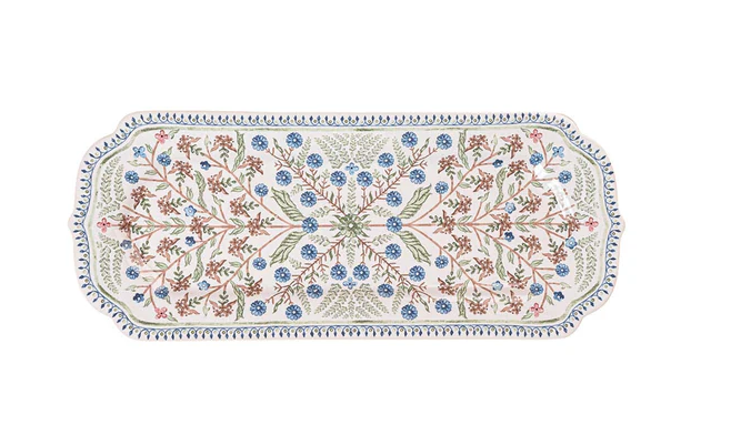 Juliska Villa Seville 15” Hostess Tray - Chambray
