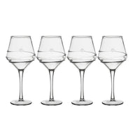 Juliska Amalia Acrylic Wine Glass Set/4