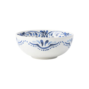 Juliska Iberian Journey Indigo Cereal/Ice Cream Bowl 6”W