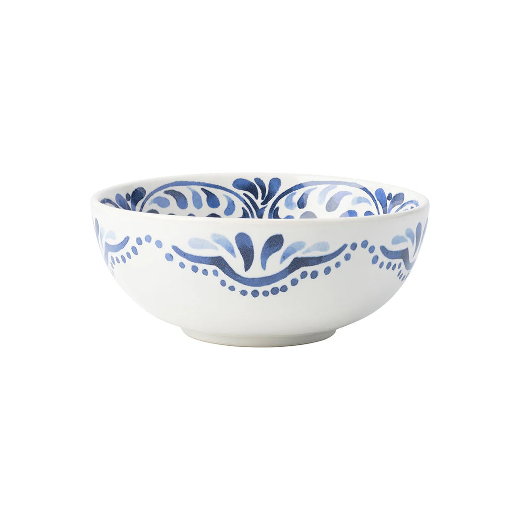 Juliska Iberian Journey Indigo Cereal/Ice Cream Bowl 6”W