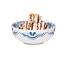 Load image into Gallery viewer, Juliska Iberian Journey Indigo Cereal/Ice Cream Bowl 6”W
