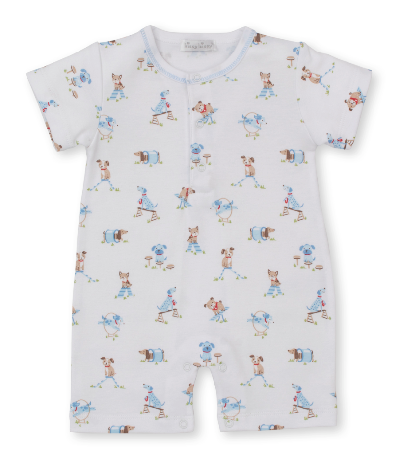 Kissy Kissy Puppy Adventure Play Short Playsuit