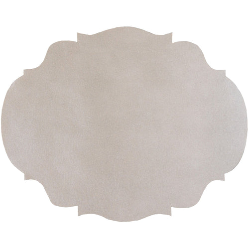 Hester & Cook Die-cut Silver French Frame Placemat 