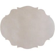 Hester & Cook Die-cut Silver French Frame Placemat 