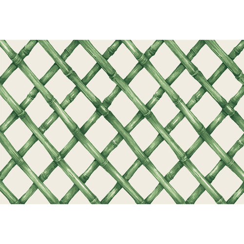 Hester & Cook Green Lattice Placemat