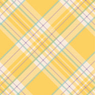 Hester & Cook Yellow Plaid Paper Napkins