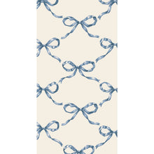 Load image into Gallery viewer, Hester &amp; Cook Heirloom Blue Bow Paper Guest Napkins
