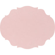 Hester & Cook Die-cut Pink French Frame Placemats - 12 Sheets