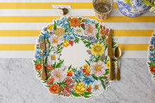 Load image into Gallery viewer, Hester &amp; Cook Die-cut Wildflower Wreath Placemat  on a table
