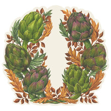 Load image into Gallery viewer, Hester &amp; Cook Die-cut Artichoke Wreath Placemat
