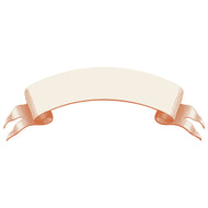 Hester & Cook Classic Orange Banner Table Accent with orange accents 