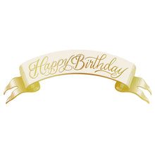 Load image into Gallery viewer, Hester &amp; Cook Happy Birthday Banner Table Accent 
