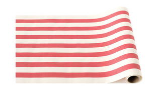 Red Classic Stripe Runner - 20" x 25'