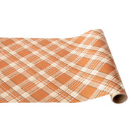 Hester & Cook Orange Plaid Runner - 20
