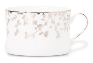 Kate Spade Gardner Street Platinum Teacup