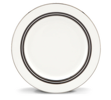 Load image into Gallery viewer, Kate Spade Union Street Bread and Butter Plate - Platinum - FINAL SALE
