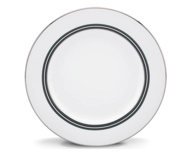 Lenox Kate Spade Union Street Salad Plate - Platinum - FINAL SALE