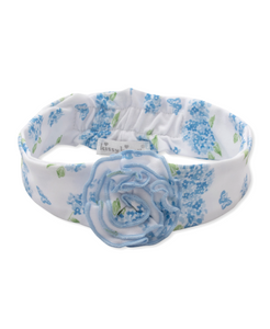 Kissy Kissy Blue Floral Headband