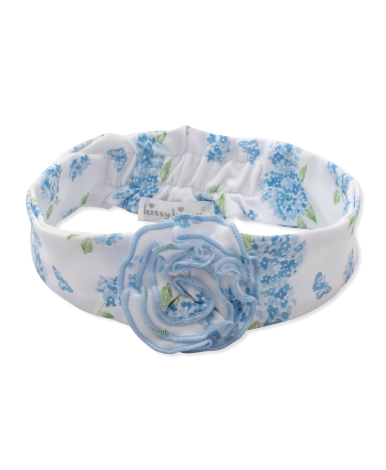 Kissy Kissy Blue Floral Headband