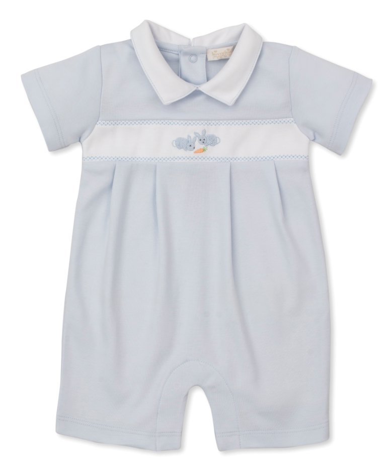 Kissy Kissy Bunny Short Playsuit Blue