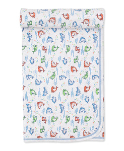 Kissy Kissy Shark Grins Blanket