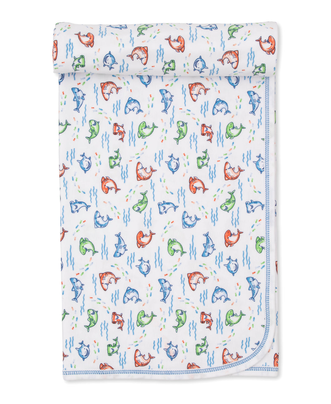 Kissy Kissy Shark Grins Blanket