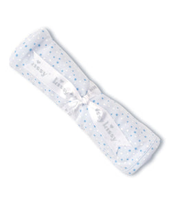 Kissy Kissy Superstars Blue Print Blanket