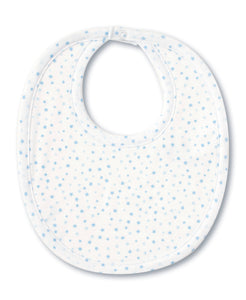 Kissy Kissy Superstars White Print Bib