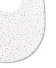 Load image into Gallery viewer, Kissy Kissy Superstars White Print Bib
