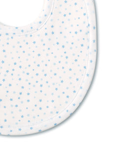 Kissy Kissy Superstars White Print Bib