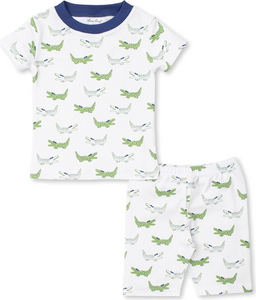 Kissy Kissy PJS Alligator Alley Short Pajama Set