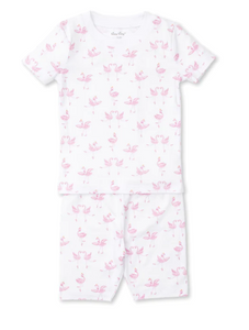 Kissy Kissy PJS Flamingo Ballet Short PJ Set