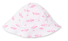 Load image into Gallery viewer, Kissy Kissy Whale Wishes Reversible Sunhat - Pink
