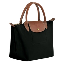 Load image into Gallery viewer, Longchamp Le Pliage Original Top Handle Handbag Small side view showing width
