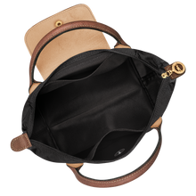 Load image into Gallery viewer, Longchamp Le Pliage Original Top Handle Handbag - Small showing black interior 
