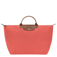 Longchamp Le Pliage Original Large Travel Tote Bag in strawberry