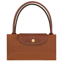 Load image into Gallery viewer, folded and snapped closed Longchamp Le Pliage Original L Top Handle Bag
