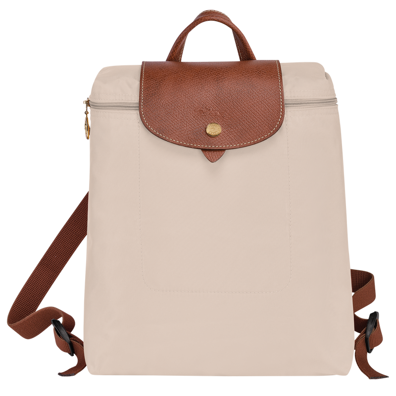 Longchamp Le Pliage Lid Medium Original Backpack - Paper  display picture 2