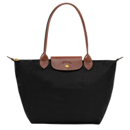 Longchamp Le Pliage Original Medium Shoulder Bag Black