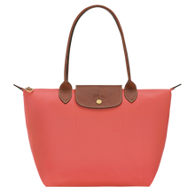 Load image into Gallery viewer, Longchamp Le Pliage Original Medium Shoulder Bag in the color strawberry 

