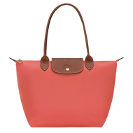 Longchamp Le Pliage Original Medium Shoulder Bag in the color strawberry