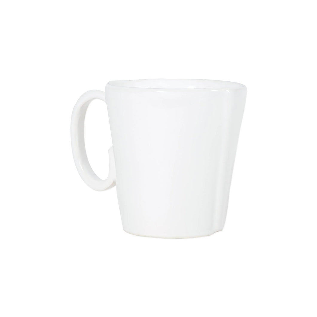 Vietri Lastra Mug White