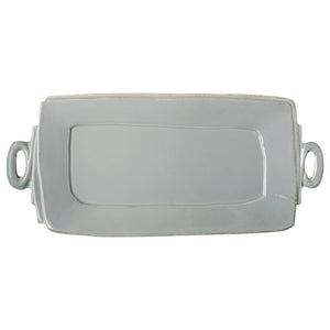Vietri Lastra Handled Rectangular Platter