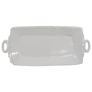 Vietri Lastra Handled Rectangular Platter