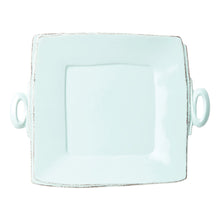 Load image into Gallery viewer, Vietri Lastra Handled Square Serving Platter
