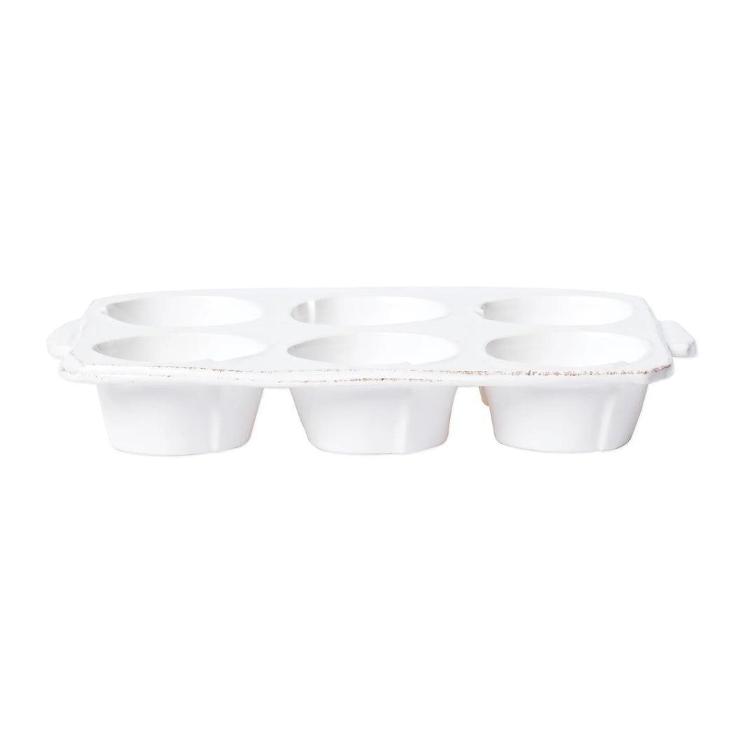 Vietri Lastra Muffin Tin