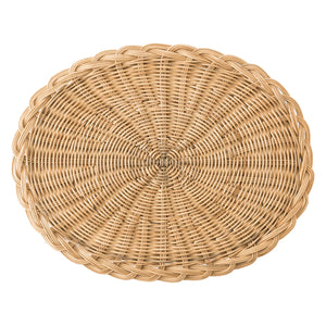 Juliska Oval Placemat Braided Basket Natural - FINAL SALE