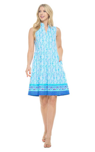 Laison Sleeveless Tiered Dress - Mint